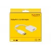 Adapter DisplayPort 1.2 male to VGA female DeLOCK 61007
