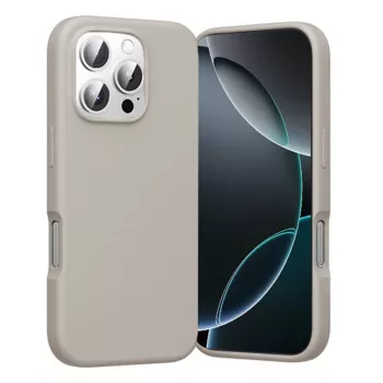 Protective MagSafe-compatible phone case Vention KUHM0-30 for iPhone 16 Pro, Gray