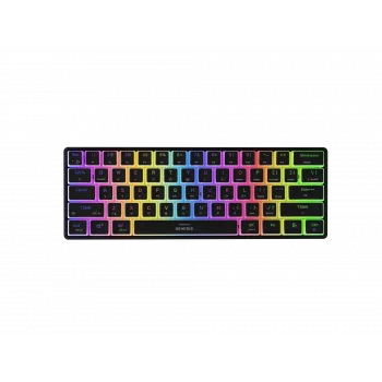 Gaming keyboard genesis THOR 660 G2 — wireless (2.4 GHz, Bluetooth) and wired compact layout