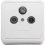 Triax GAD 269 LTE Socket Outlet SAT + TV + Radio White (306269)