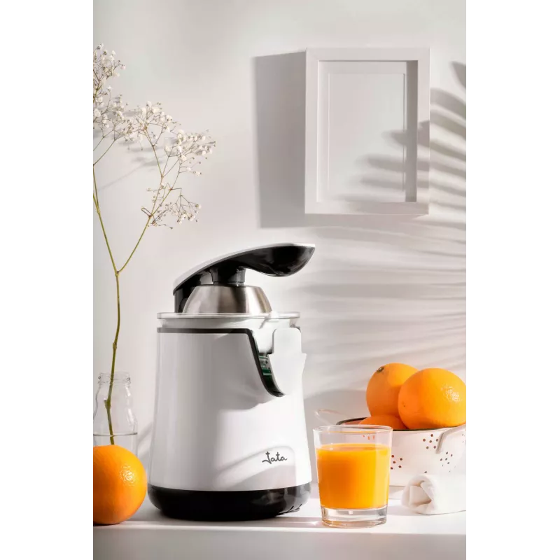 Hand juicer JATA JEEX1058 350 W White Vertical auger
