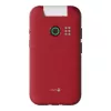 Feature phone Doro Leva E22 clamshell, 2.8 inch (7.11 cm) display, Single SIM, 0.3 MP camera, 1150 mAh, 127.8 g, Red/White