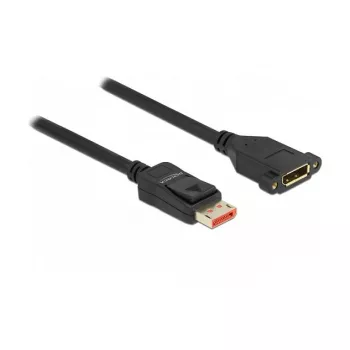 DisplayPort extension cable panel-mount DeLOCK 87098 8K 60 Hz 3 m