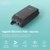 Digitus Gigabit Ethernet PoE+ injector 802.3at 30 W Black