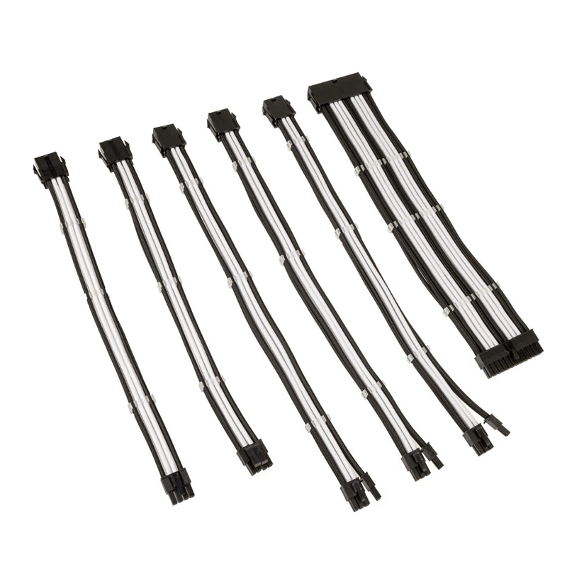 Kolink Core Adept modular cable kit for power supplies (Black/White)
