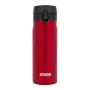 Thermal bottle NOVEEN TB825 400 ml — insulated stainless steel drink container, red