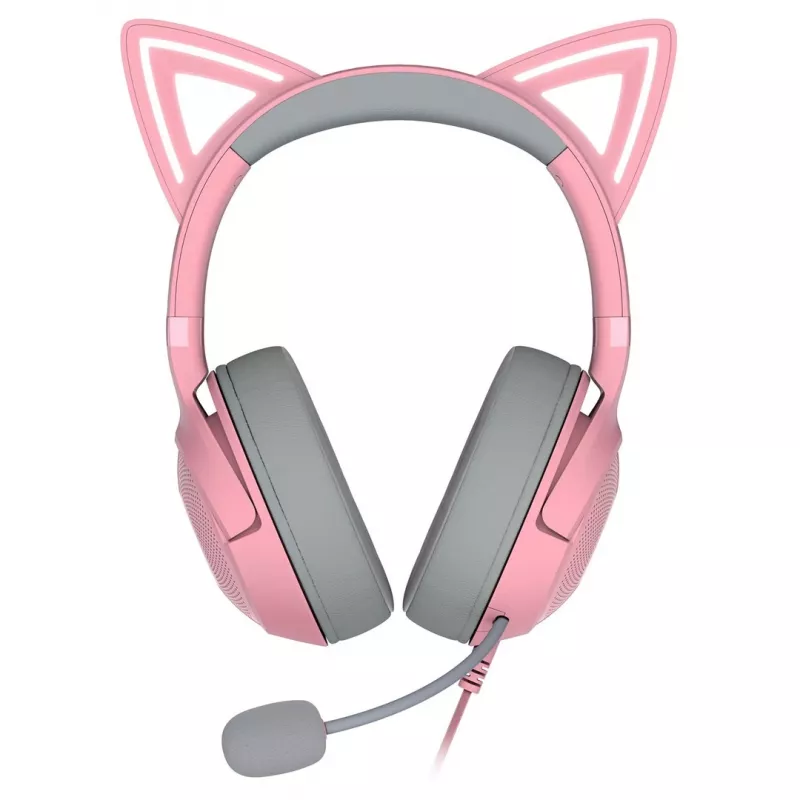 Wired over-ear headset Razer RZ04-04730200-R3M1 — circumaural, 1.3 m cable, 353 g, rose
