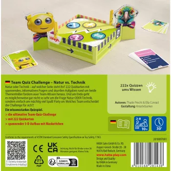Team Quiz Challenge - Natural vs. Technik, Quiz Game