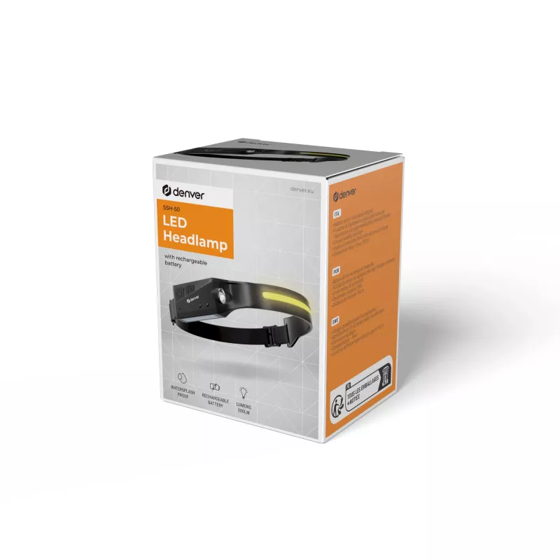 Over-ear wired headphones DENVER SSH-50 with noise isolation