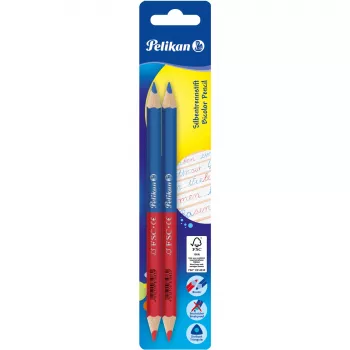 Colour Pencil Pelikan 811118 Blue Red 2 pcs