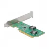 DeLOCK PCI Express 4.0 x8 Card to 2 x internal SFF-8654 4i NVMe Low Profile