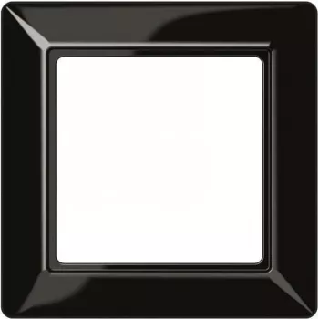 Jung Frame 1-way black horizontal/vertical AS 581 SW (AS581SW)