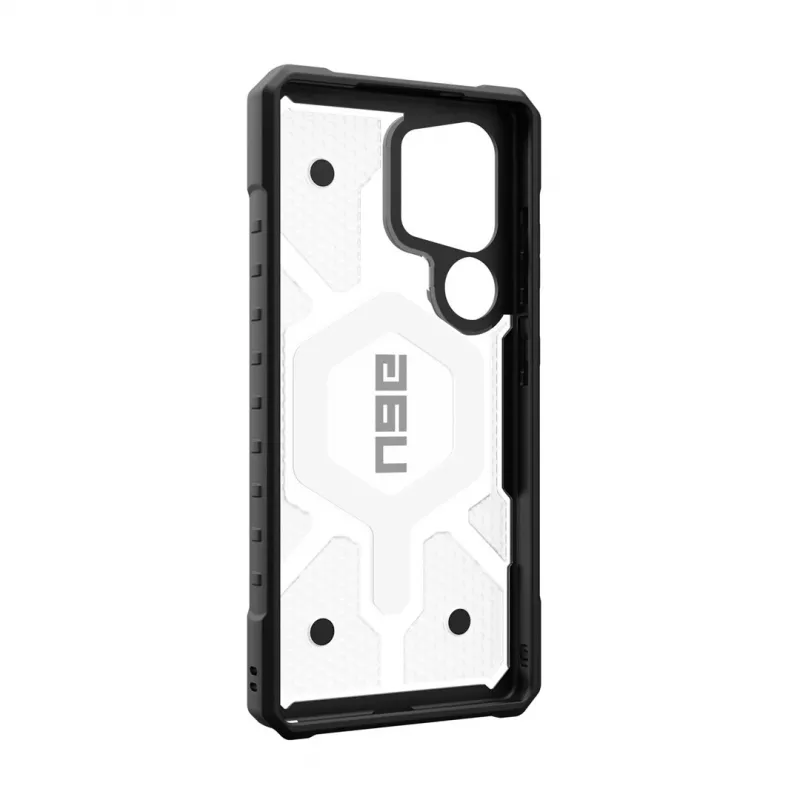 Urban Armor Gear Pathfinder Clear mobile phone case 17.3 cm (6.8) Cover Black, Silver