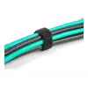 Hook & loop cable tie DeLOCK 19075 300x12mm black 10 pieces
