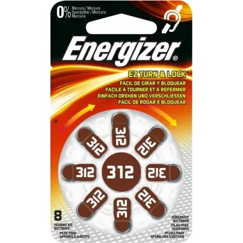 Energizer Battery zinc 312/8 pc(s). Blister (639088)