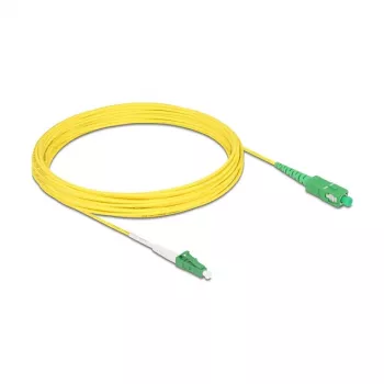 DeLOCK InfiniBand/fibre optic cable 10 m LC SC Yellow 83876