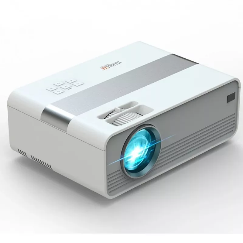 Technaxx TX-127 Standard Throw Projector 2000 ANSI Lumens LCD 1080p (1920x1080) Silver White