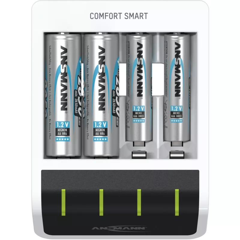 Battery charger Ansmann Comfort Smart Household battery USB