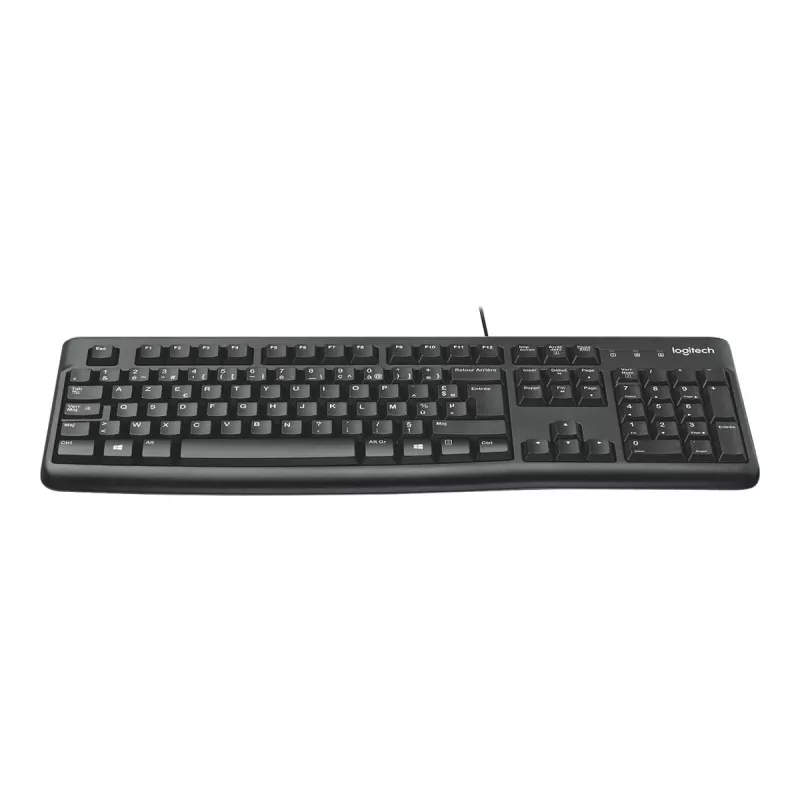 K120 Corded Keyboard, wired, USB, QWERTZ, black