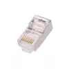 Network Cable Extralink RJ45 Connector CAT5E FTP RJ45 8P8C Transparent