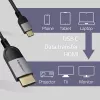 USB-C to HDMI cable QOLTEC 50438 — 2 m, 4K 60Hz
