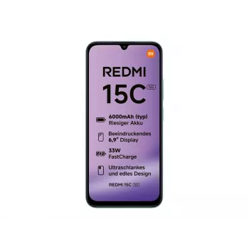 Xiaomi Redmi 15C 5G - 5G Smartphone - Dual-SIM - RAM 8 GB / Internal Memory 128 GB - microSD slot - 6.9 inch - 1600 x 720 Pixel (120 Hz)