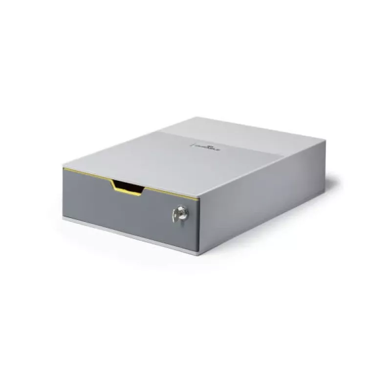 File storage box Plastic Grey Durable 760127