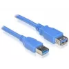 USB 3.0 male/female A/A cable DeLOCK 82540 3m Blue