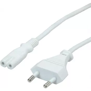 Value 19.99.2091 Power Cable White 3 m CEE7/16 IEC 320 (19.99.2091)