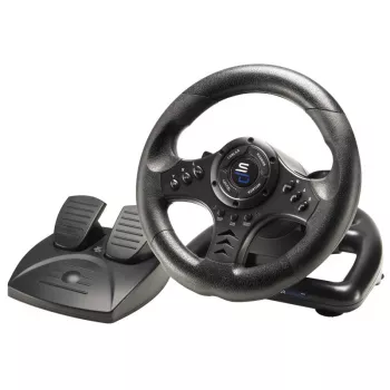 Steering Wheel + Pedals Subsonic SA5426-NG Black USB 180° Rotation