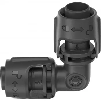 Pipe coupling Gardena 13202-20 suitable for drip irrigation system
