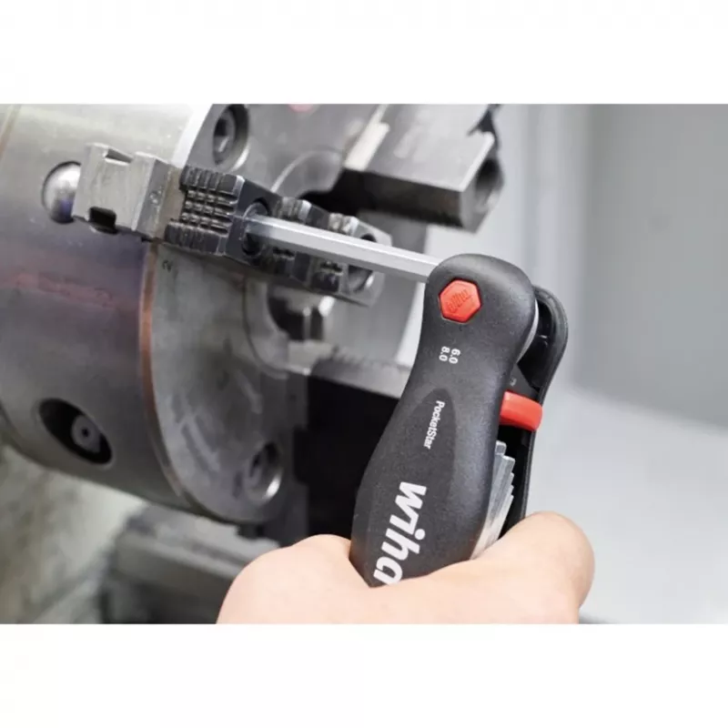 Pocket screwdriver Wiha PocketStar Multi-bit screwdriver, length 120 mm, model 23047