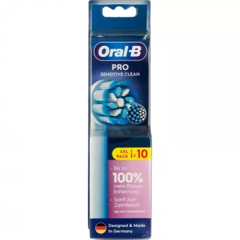 Oral-B Pro Sensitive Clean replacement brush heads, 10 pcs