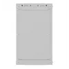 Lanberg WF11-3309-10S 9U Wall-Mount Rack Cabinet 10 inch 300x300 Grey Glass Door
