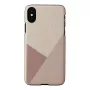 Smartphone case man and wood for iPhone X/XS — tulip black