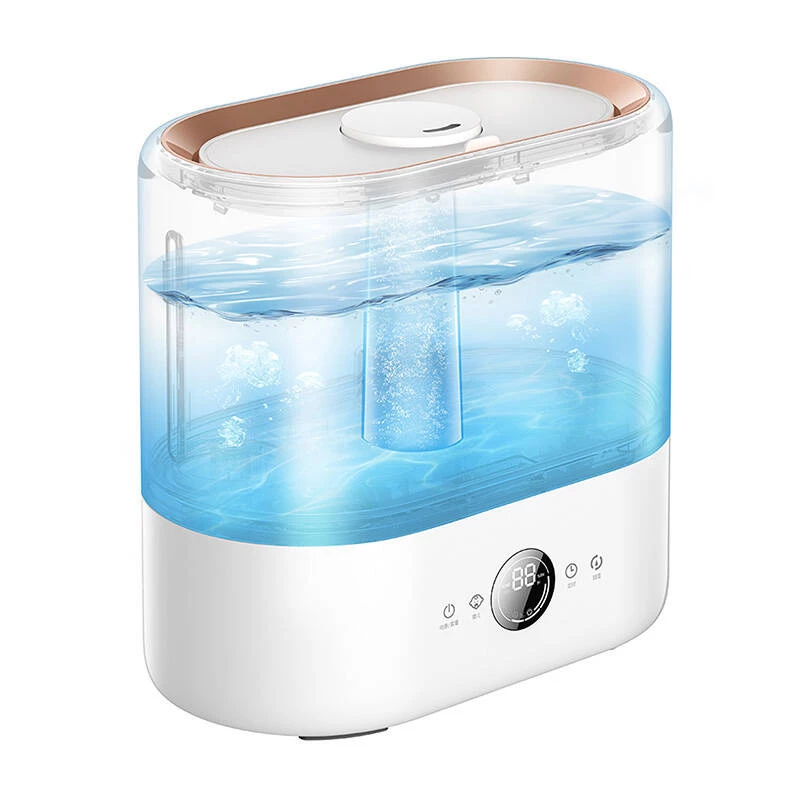 Humidifier Deerma ST636W, 4.5 L tank, 28 W, Gold/White, 277×156×270 mm
