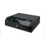 DIGITUS DN-19 04U-PB-B SOHO Slim Wall Mount Rack Enclosure 4U 19 inch Black