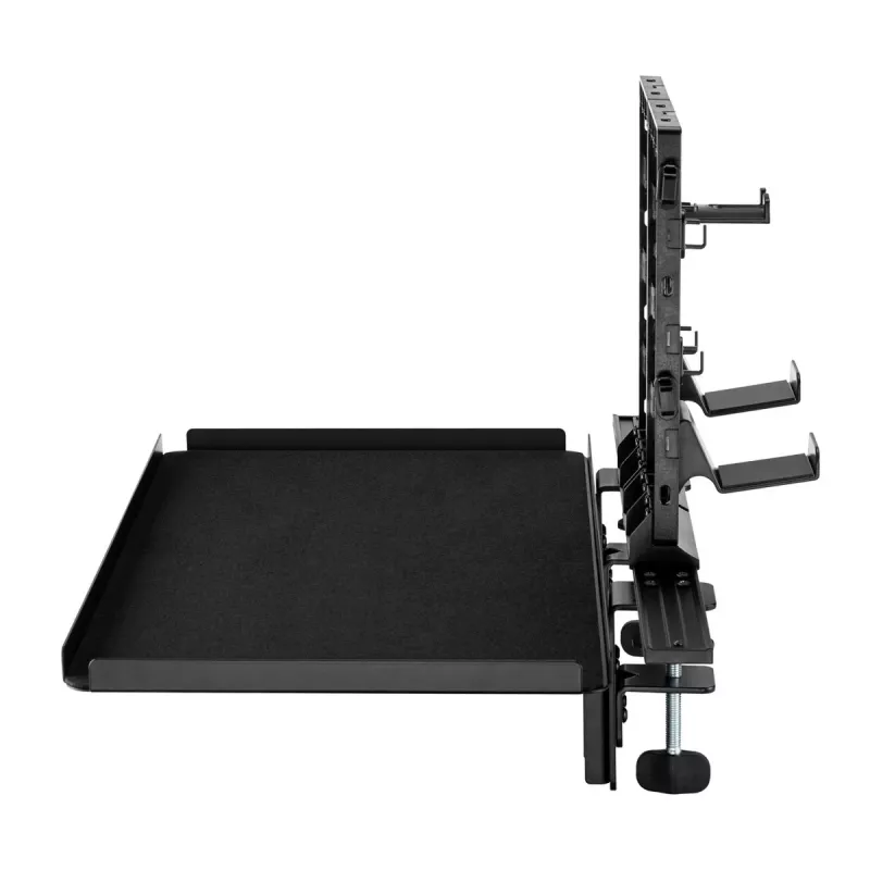 Desk extension shelf NanoRS RS174 — compact monitor/small-item shelf, load capacity 20 kg