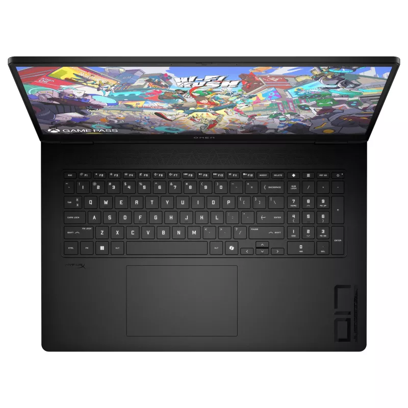 HP OMEN Gaming Laptop 17,3 FHD IPS Ryzen AI 7 350 32GB/1TB RTX 5060 144Hz Win11 17-db1476ng - Keyboard layout might be German