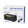 LogiLink HDD docking station LogiLink Quickport USB 3.2 1-Port for 2,5/3,5 SATA (QP0035)