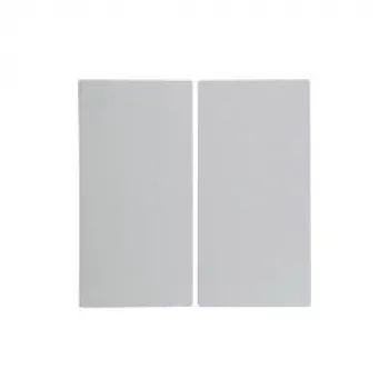 Electrical switch accessory Berker 16238989, white Duroplast cover, pack of 10