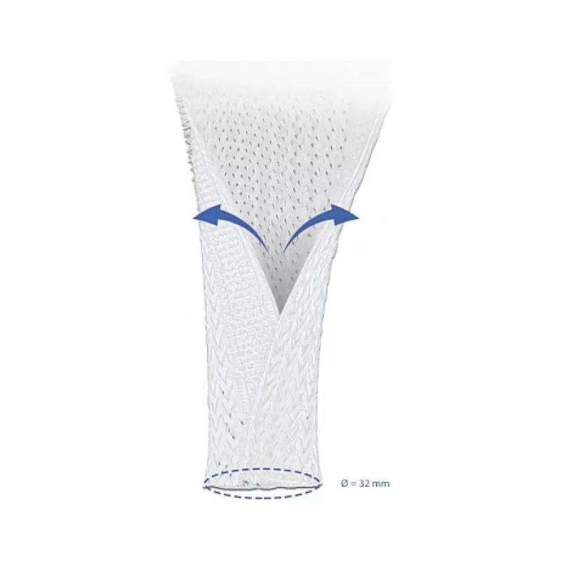 Braided Sleeving DeLOCK 20820 10 m x 32 mm white