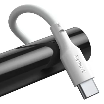 USB cable Baseus TZCATZJ-02 1.5 m USB A USB C White