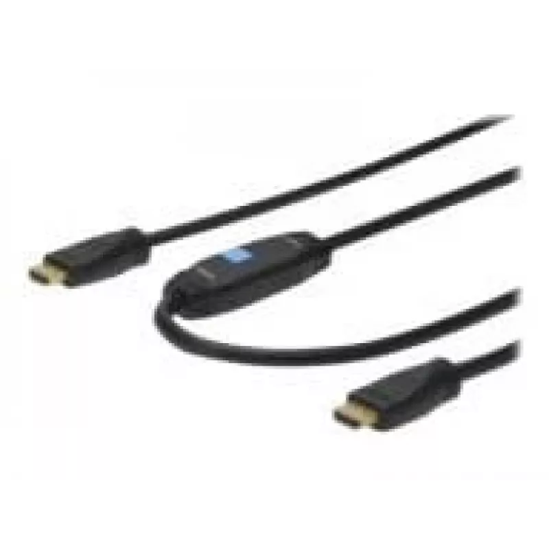 Digitus HDMI High Speed connection cable with Ethernet and signal amplifier