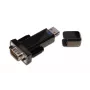 Microconnect USBADB9M cable gender changer USB 2.0 Serial Black