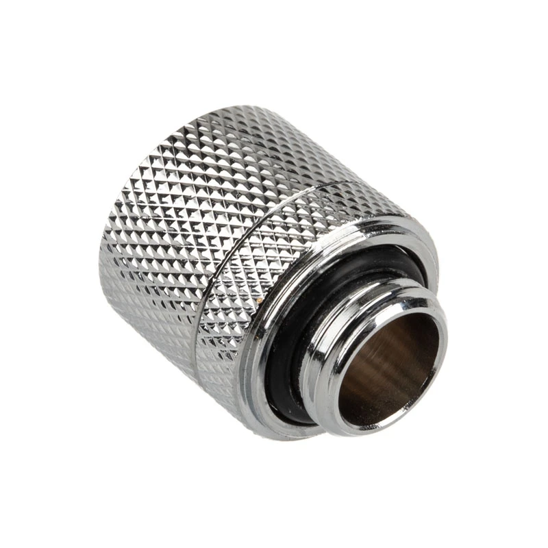 Alphacool Eiszapfen Connector straight G1/4 inch AG to 13/10mm - chrome Silver