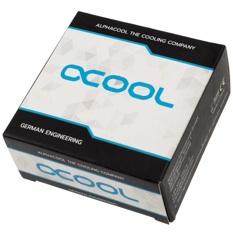 Water block Alphacool 17629 Brass White 22x30x22mm