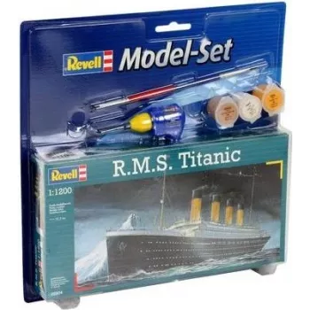 Passenger ship model REVELL R.M.S. Titanic assembly kit, scale 1:1200, length 223 mm