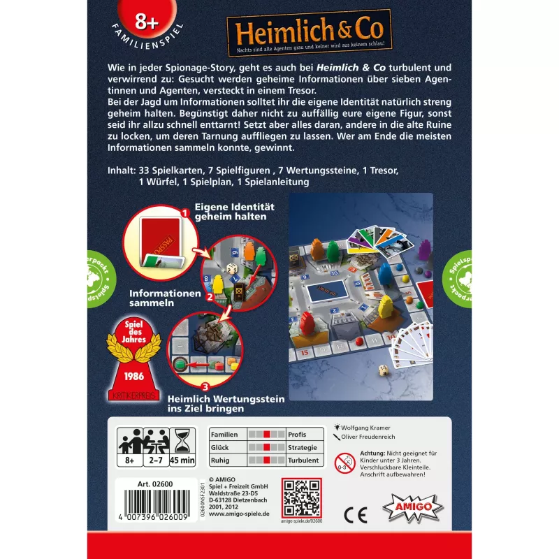 Heimlich & Co., Board Game