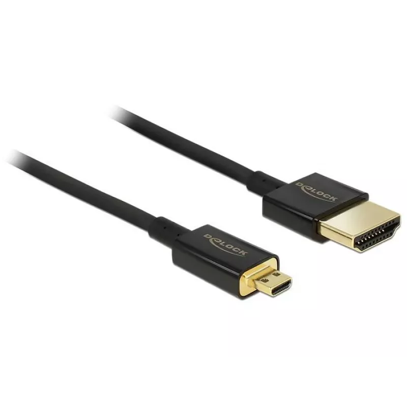 HDMI Cable DeLOCK HDMI-A/HDMI Micro-D 3 m